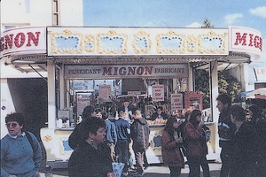 La confiserie de Leslie Krismann à Redon en 1998