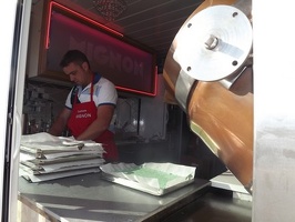 Fabrication du nougat par Frédéric Gouin au Croisic 2014