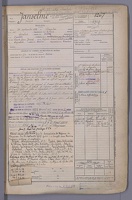 1899 - JANSELME Joseph - Etat signalétique et militaire (1803 visites) 197 - Main 1899 - JANSELME Joseph - Etat signalétique et militaire
